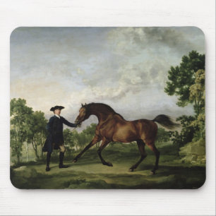 Der Herzog von Ancasters Bucht Stallion "freier Mousepad
