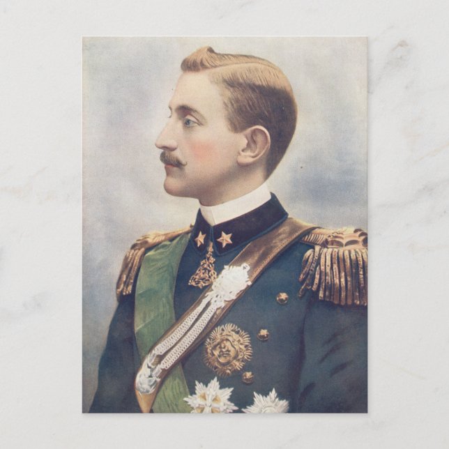 Der Herzog von Aosta Postkarte (Vorderseite)