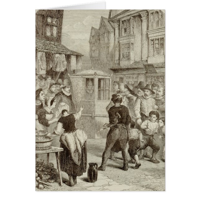 Der Herzog von Buckingham (Vorne)