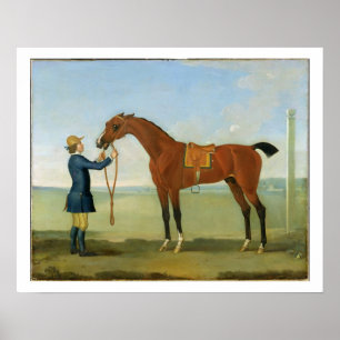 Der Herzog von Devonshire fliegenden Kindern, 1742 Poster