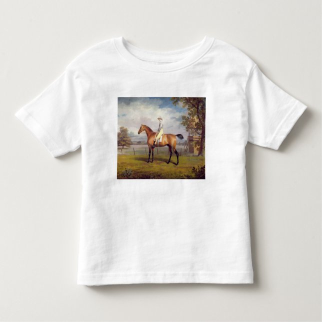 Der Herzog von Hamiltons Verkleidung mit Jockey Kleinkind T-shirt (Vorderseite)