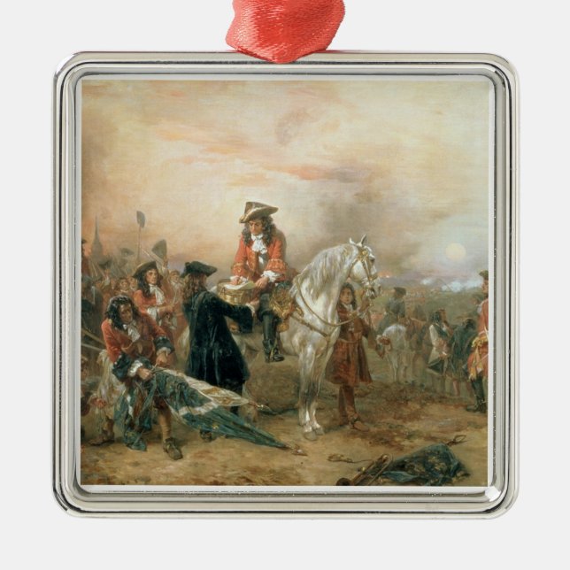 Der Herzog von Marlborough (1650-1722) das De Ornament Aus Metall (Vorne)