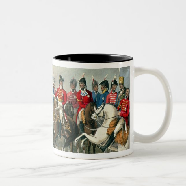 Der Herzog von Wellington und seine Zweifarbige Tasse (Rechts)