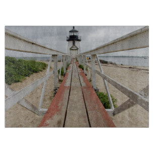 Der heutige Leuchtturm, der letzte von vielen Schneidebrett