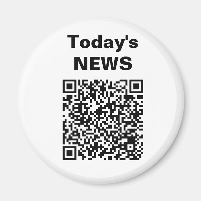 Der heutige NEWS-Kühlschrank Magnet (Vorne)