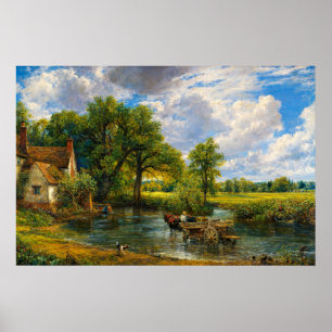 Der Heuwagen von John Constable Poster