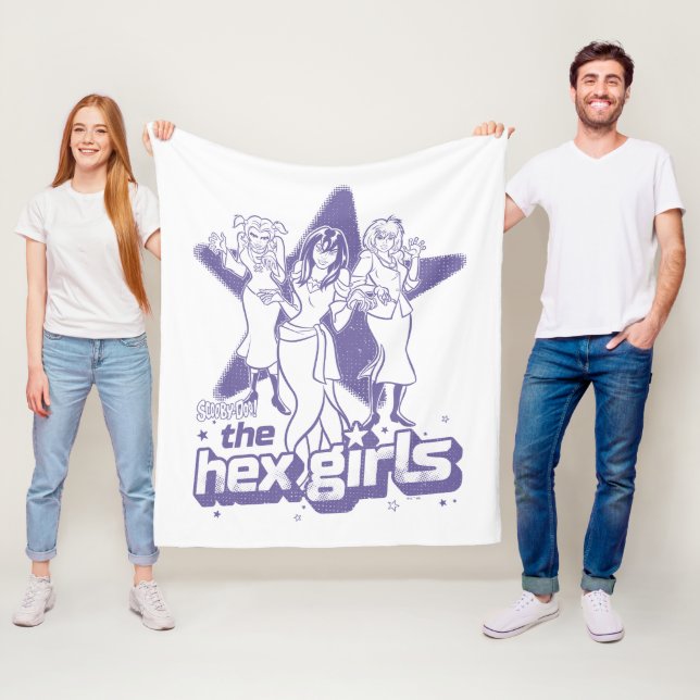 Der Hex Girls Star-Power Fleecedecke (Beispiel)