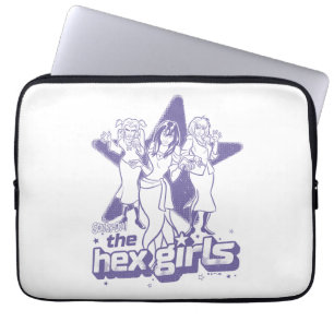 Der Hex Girls Star-Power Laptopschutzhülle