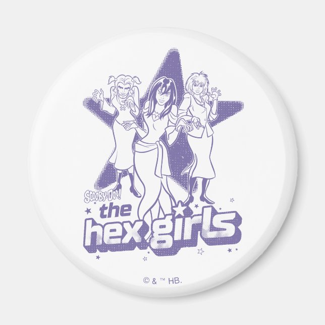 Der Hex Girls Star-Power Magnet (Vorne)
