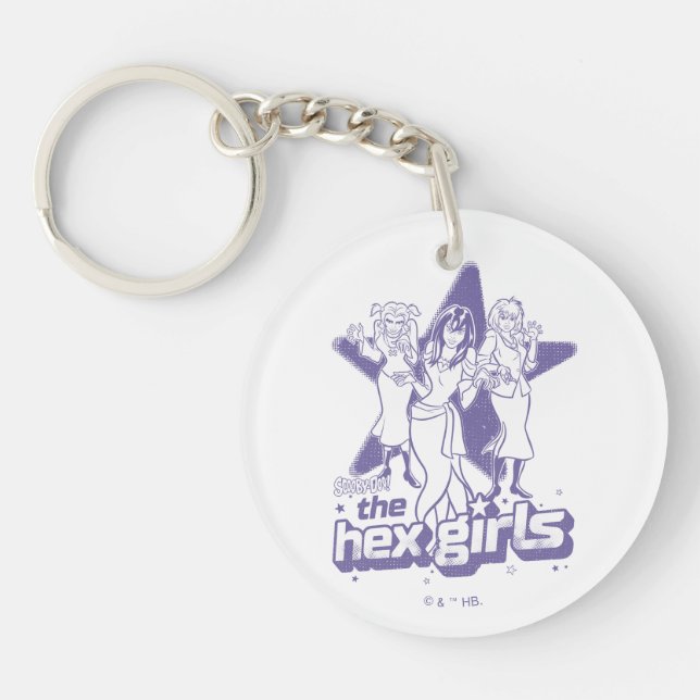 Der Hex Girls Star-Power Schlüsselanhänger (Vorderseite)