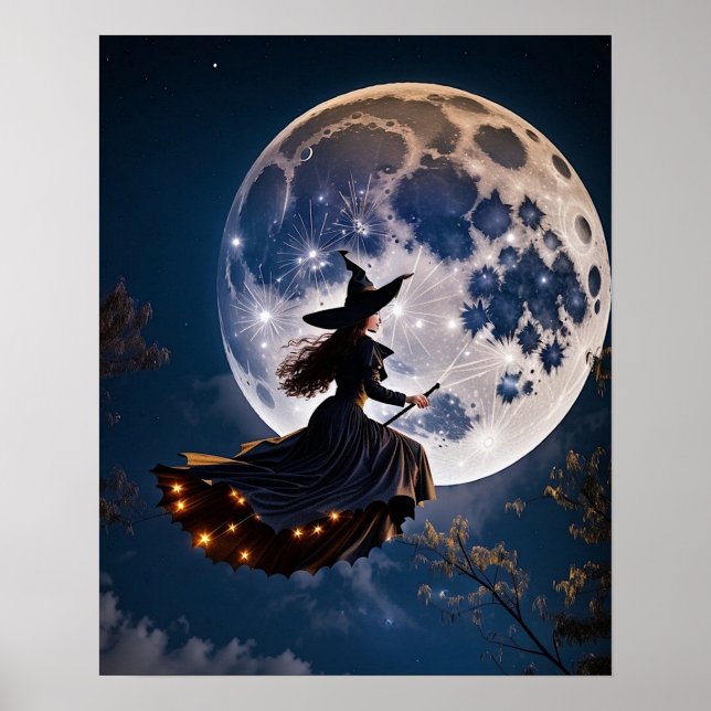 Der Hexenflug Poster (Vorne)
