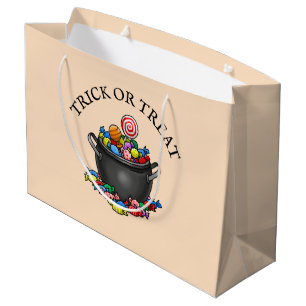 Der Hexenkessel für Halloween Große Geschenktüte