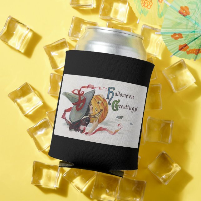 Der Hexenkuss: eine Kürbislaterne zu Halloween Dosenkühler (In Situ Sommer)