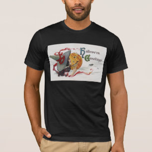 Der Hexenkuss: eine Kürbislaterne zu Halloween T-Shirt