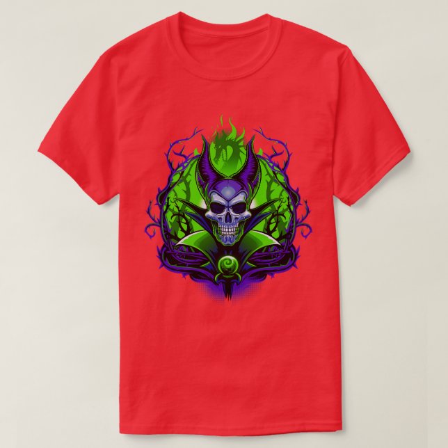 Der Hexenschädel T-Shirt (Design vorne)
