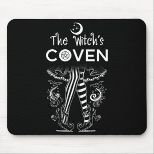 Der Hexenzirkel der Hexe Hexenbeine Halloween Mousepad