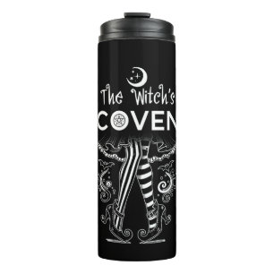 Der Hexenzirkel der Hexenbeine Halloween Thermosbecher