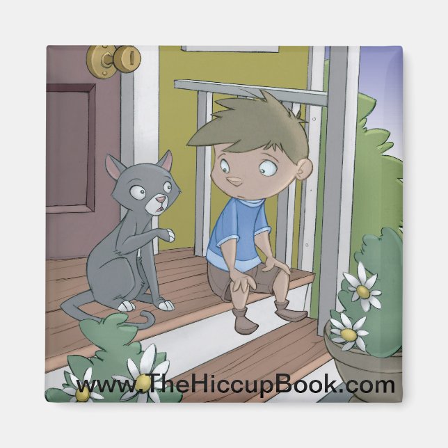 Der Hiccup-Buchmagnet - Die Katze Magnet (Vorne)