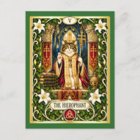 Der Hierophant Katzen Tarot - Tradition und Weishe