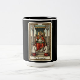 Der Hierophant Tarot Zweifarbige Tasse