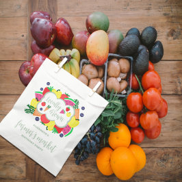 Der hiesige Bauernmarkt zum Geburtstag Geschenktütchen