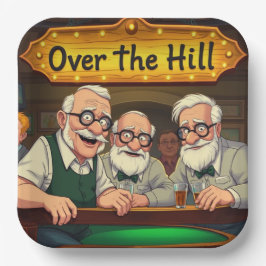 Der Hill Club Pappteller