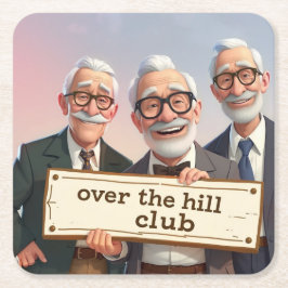 Der Hill Club Rechteckiger Pappuntersetzer
