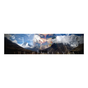 Der Himalaya - Foto Print