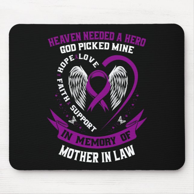 Der Himmel brauchte eine Heldengottesmutter in Mam Mousepad (Vorne)