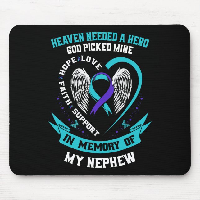 Der Himmel brauchte einen Helden Gott, der mein Ne Mousepad (Vorne)