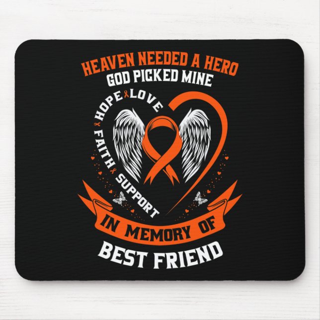 Der Himmel brauchte einen Helden Gott, um meinen b Mousepad (Vorne)