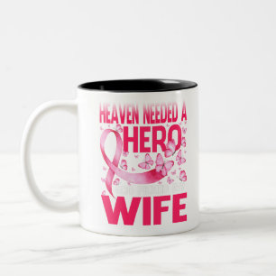Der Himmel brauchte einen Heldengott, der mir den Zweifarbige Tasse