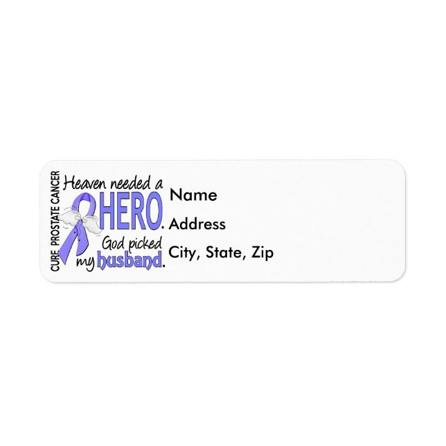 Der Himmel brauchte Hero Prostate Cancer Husband (Vorne)