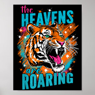 Der Himmel Braust Psalm 19_1 Christlicher Glaube Poster