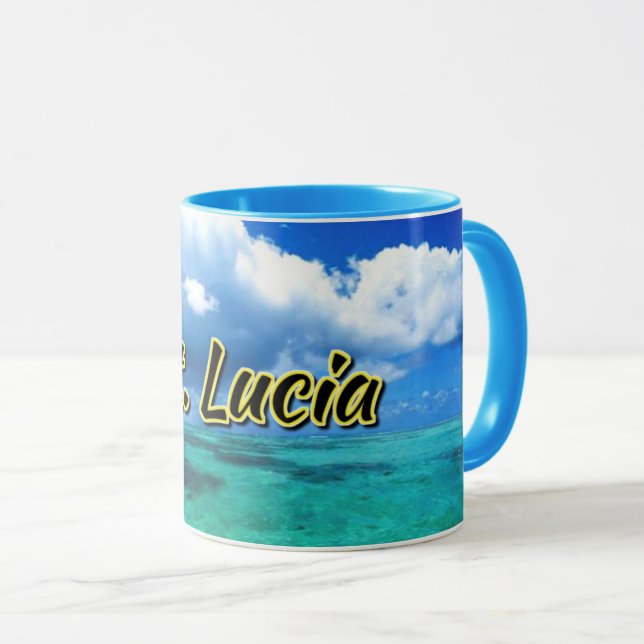 Der Himmel des Hl. Lucia Tasse (VorderseiteRechts)