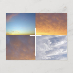 Der Himmel erinnert uns Postkarte