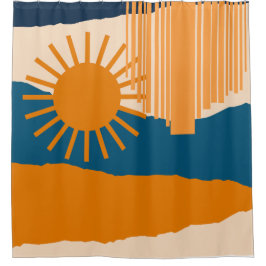 Der Himmel fällt 15 Duschvorhang