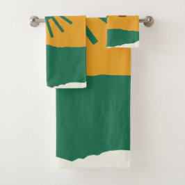 Der Himmel fällt 2 Badhandtuch Set