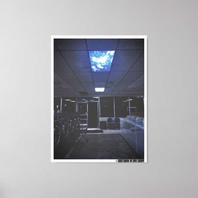 der Himmel fällt Leinwanddruck (Vorderseite)