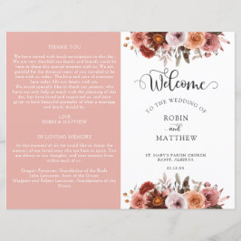 Der Himmel in der Rose, das Blumenhochzeitprogramm