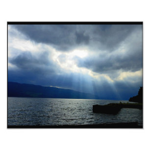 Der Himmel in Loch Ness Fotodruck