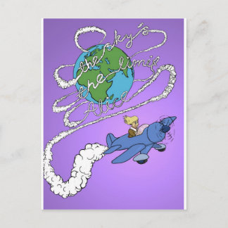 der Himmel ist das Limit alice.jpg Postkarte