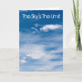 Der Himmel ist das Limit Karte
