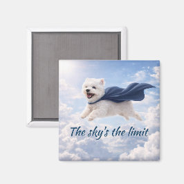 Der Himmel ist die Grenze Magnet