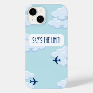 Der Himmel ist die Grenze – Motivierendes iPhone 1 Case-Mate iPhone 14 Hülle