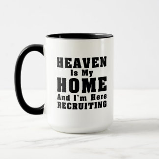 Der Himmel ist meine Zuhause-Tasse Tasse