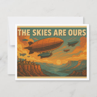 Der Himmel ist unser Reiseziel - eine Postkarte fü