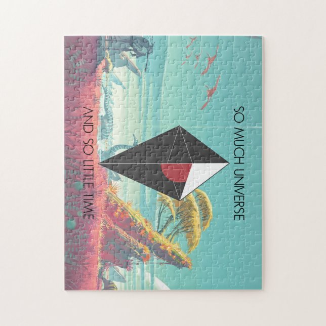 Der Himmel keines Mannes Puzzle (Vertikal)