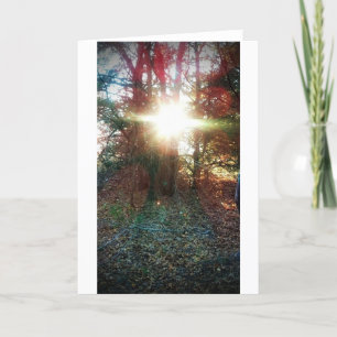 Der Himmel Ließ deinen Lichtschimmer herunter Karte