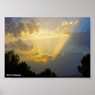 Der Himmel öffnet sich Poster
